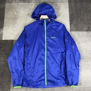Marmot Lightweight Windbreaker Jacket Women's Size Medium Blue